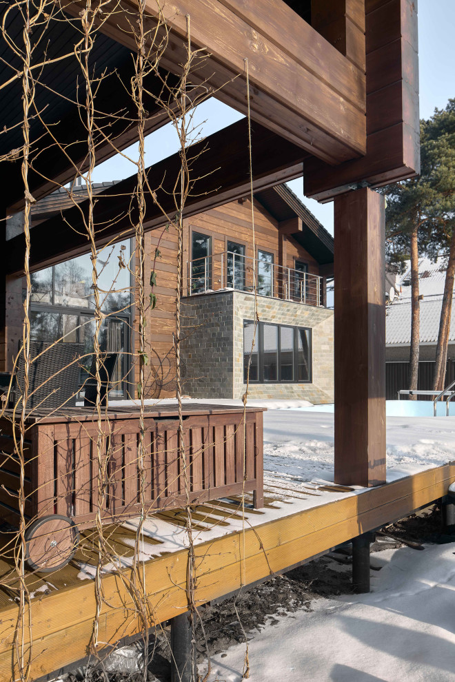 Вид на короб мастер-спальни