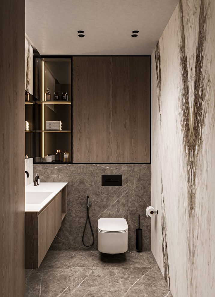 Дизайн-проект загородного дома в Рощино 68м²