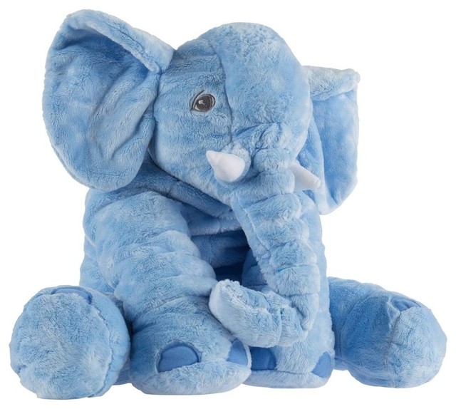 blue elephant doll