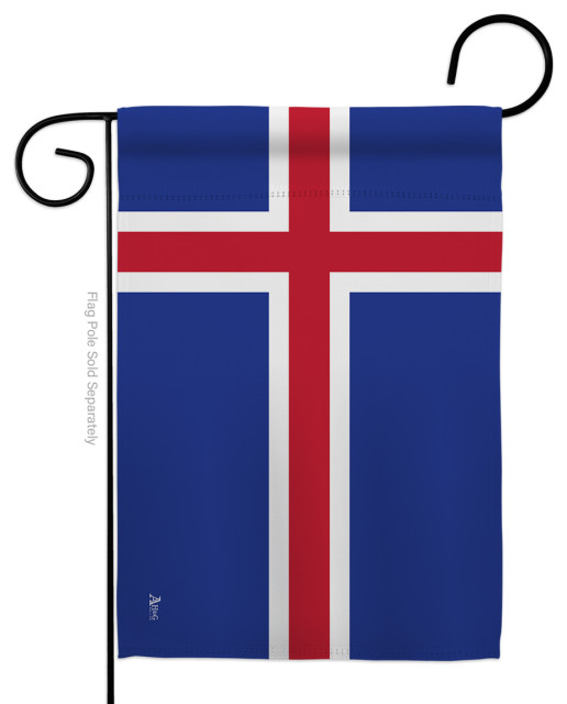 Iceland of the World Nationality Garden Flag, 13