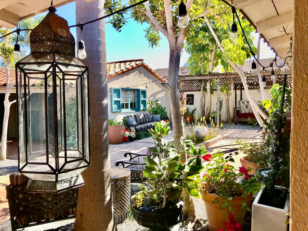 Modern Spanish Hacienda | Talmadge, CA
