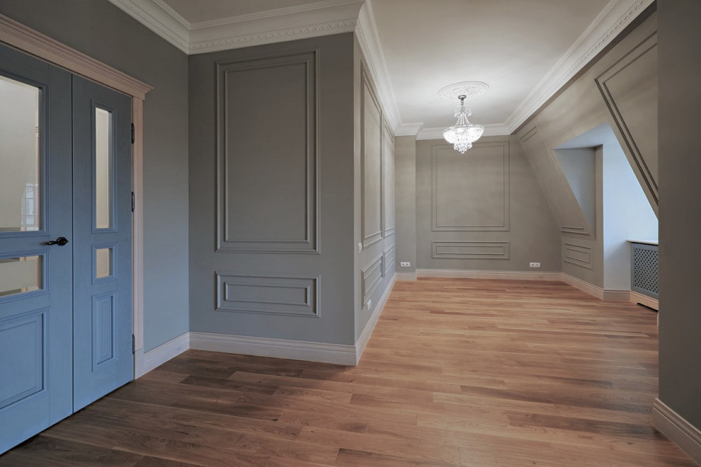 Инженерная доска американский орех, лак