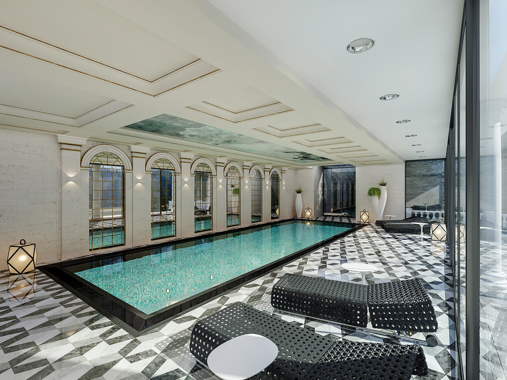 Интерьеры старинного дома 3200 кв метров в Австрии