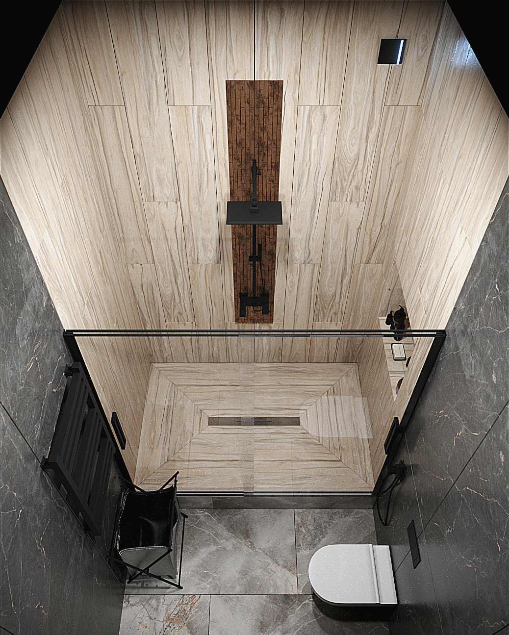 Санузел с мужским характером