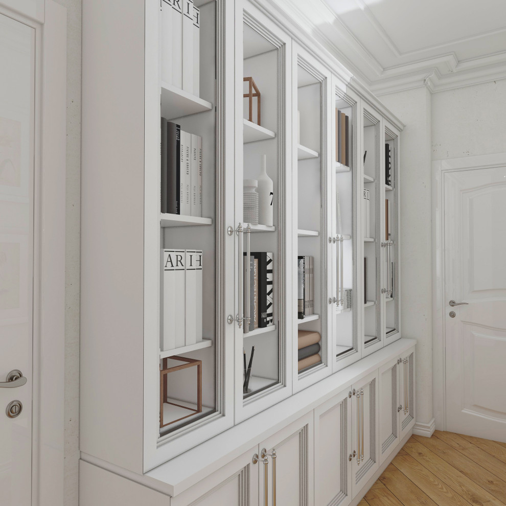 Проект. Интерьер квартиры. Неоклассика (180 кв м)