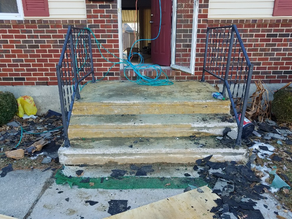 Old Concrete Steps How to Recover them?