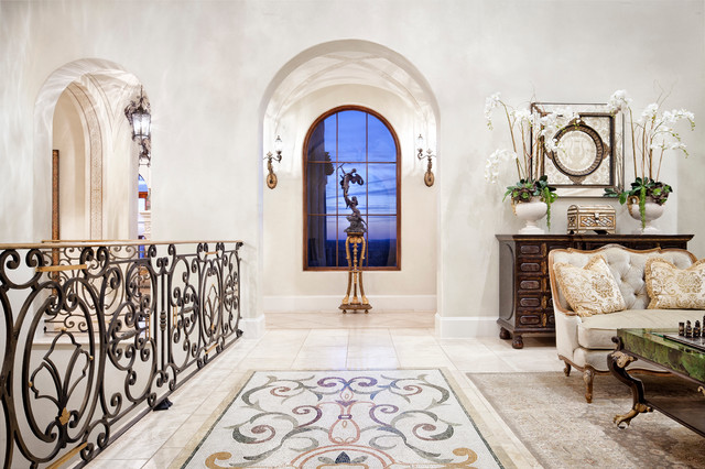 Villa Ascosa mediterranean-hall