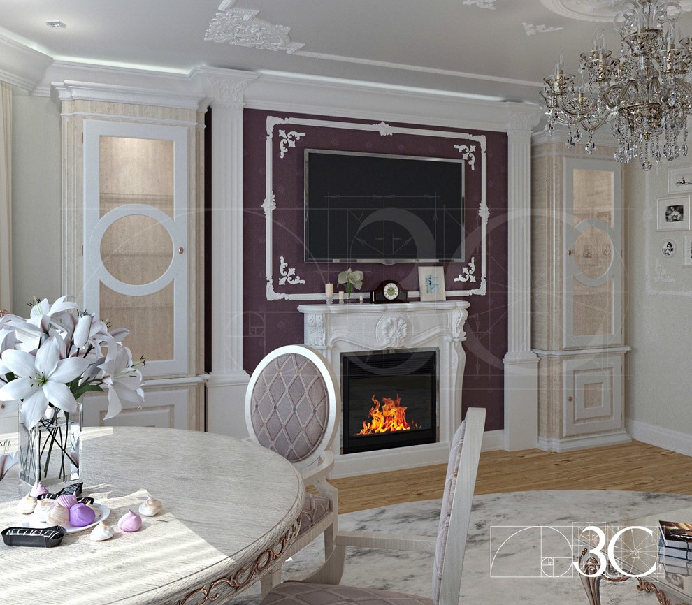 Фиолетовая гостиная