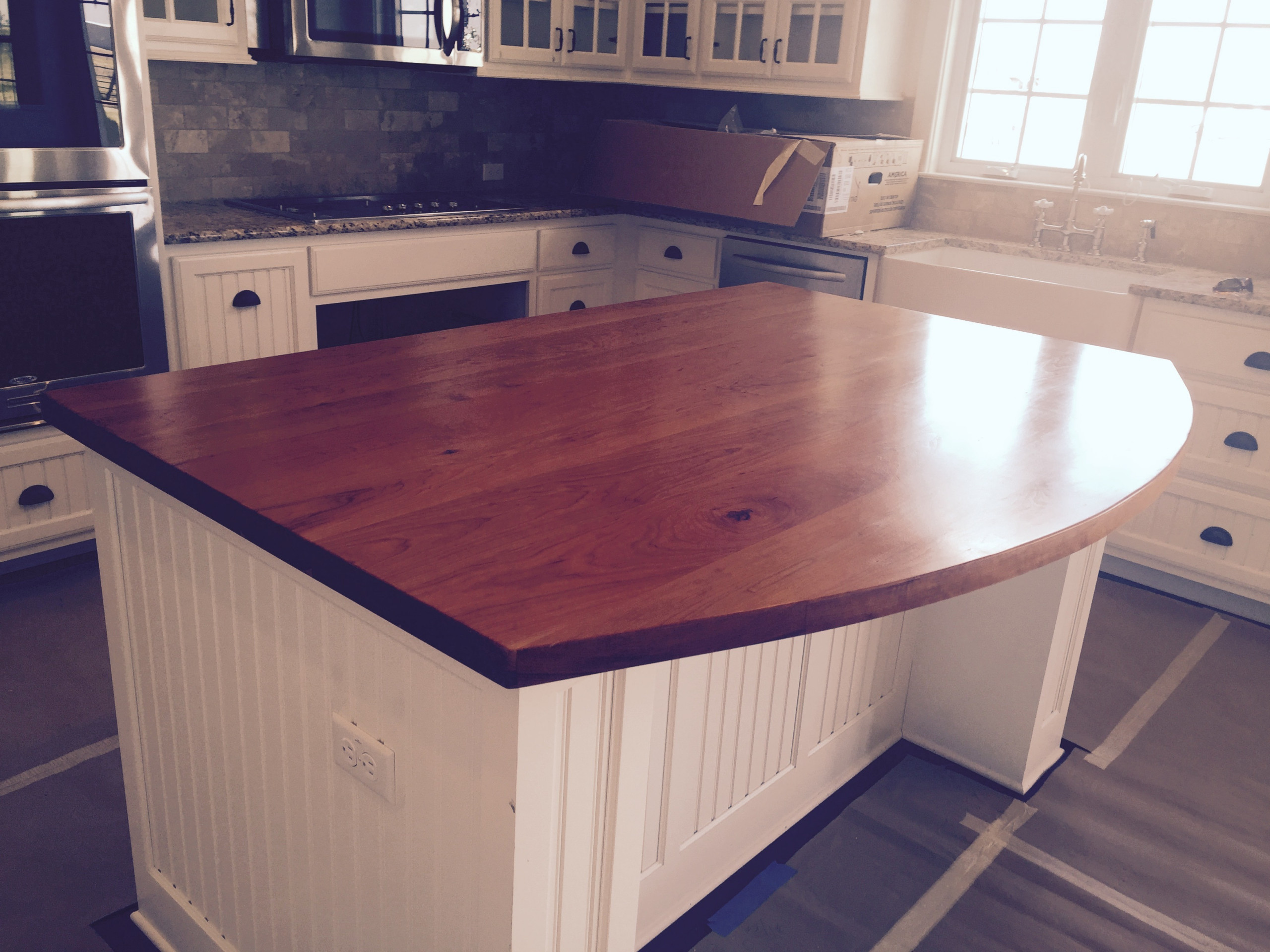 Face Grain Wood Countertops