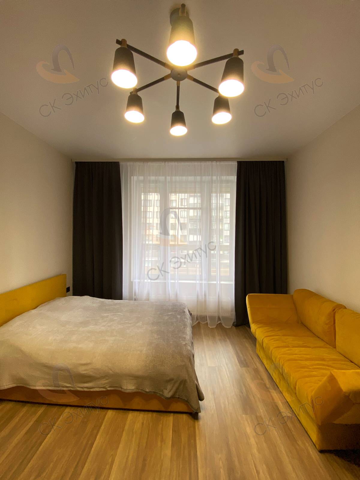 Ремонт 3-х комнатной квартиры в жилом комплексе "Duderhof Club"