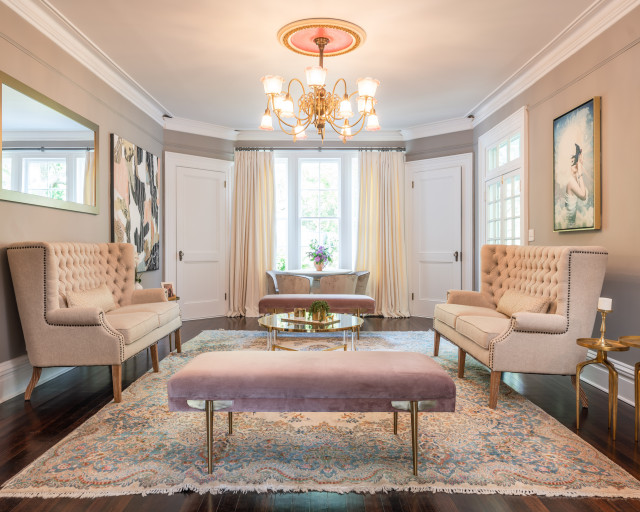 Hamptons Home clasico-salon