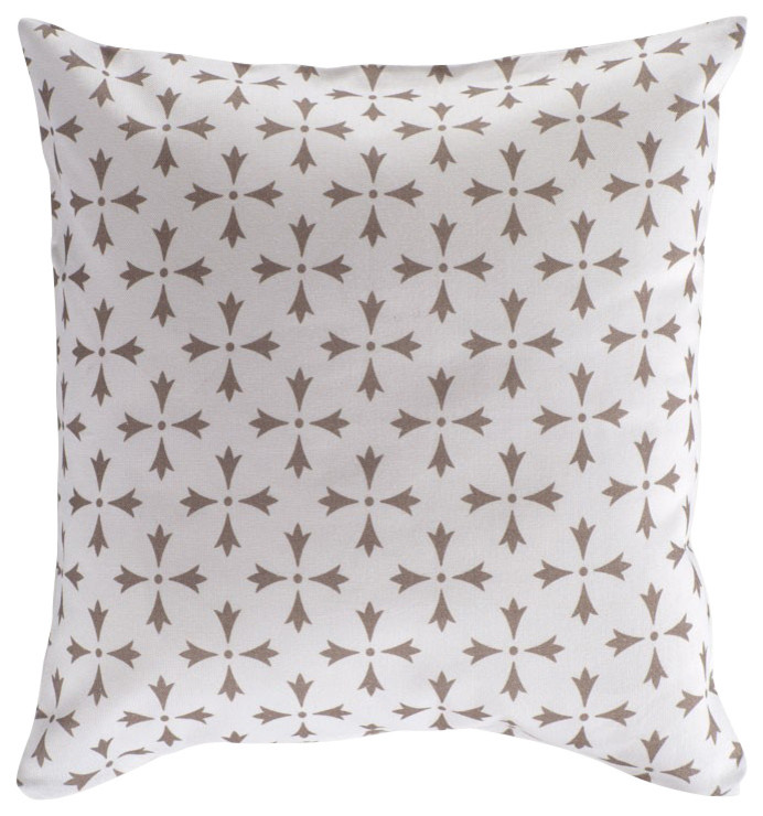 Rhodes Pillow Cover, Taupe