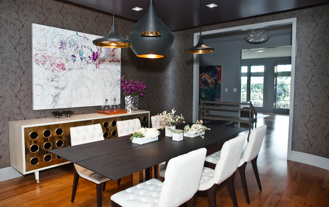 Sea Cliff Estate moderno-sala-da-pranzo