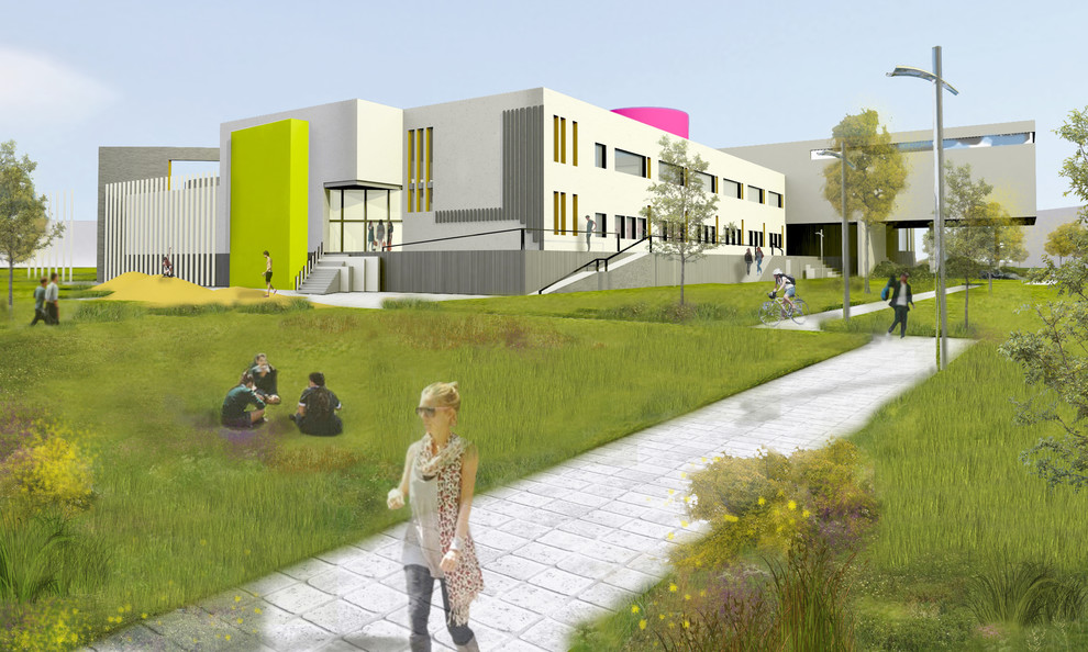 Школа для района "Евроград". Анастасия Ковалёва. Дипломный проект бакалавра.