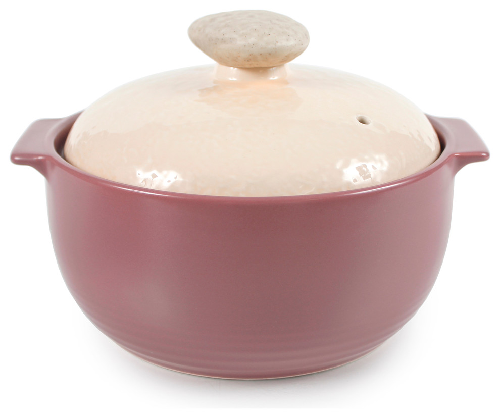 Neoflam KIESEL Ceramic Stovetop Cookware Lilac 1.5QT Covered Casserole