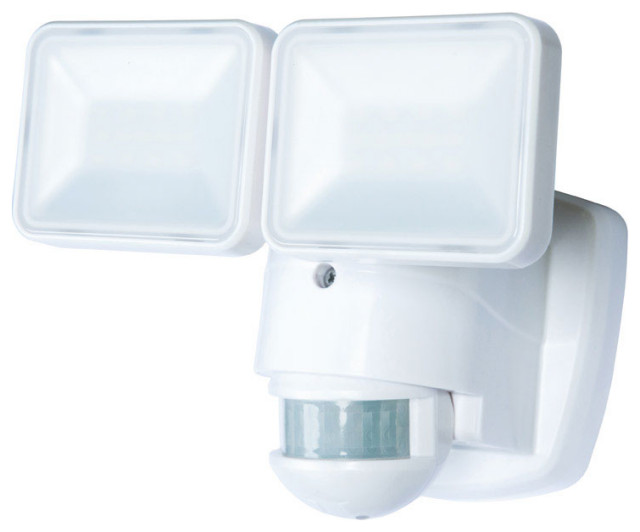 Heath Zenith HZ-5846-WH LED Motion Sensor Lights, Plastic, White