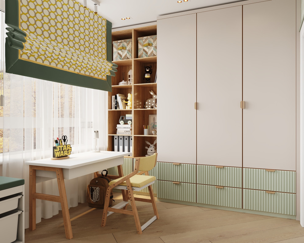 Квартира в современном стиле со скандинавскими мотивами 84 кв. м