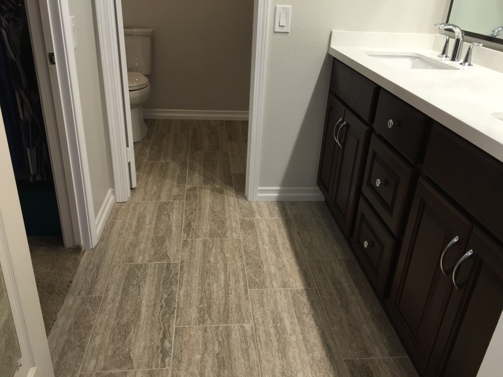 Bathroom - transitional bathroom idea in Orange County