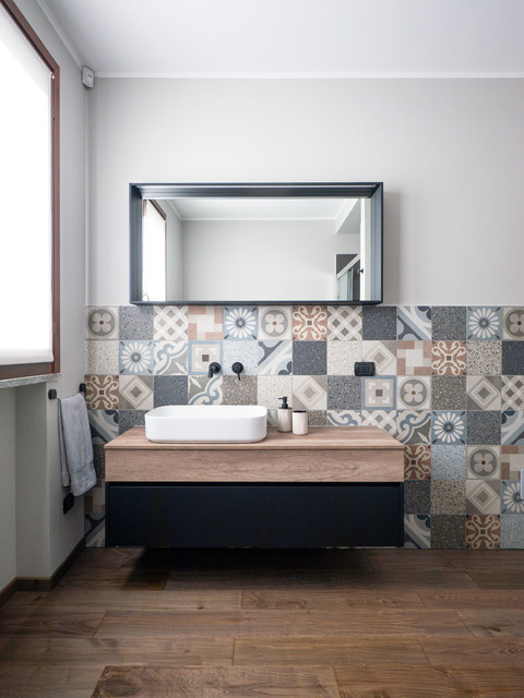 Il Bagno dei Chiaroscuri contemporary-bathroom