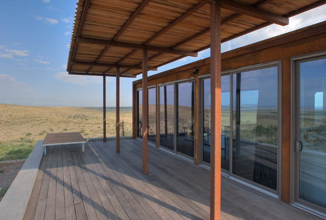Marfa weeHouse moderne-terrasse