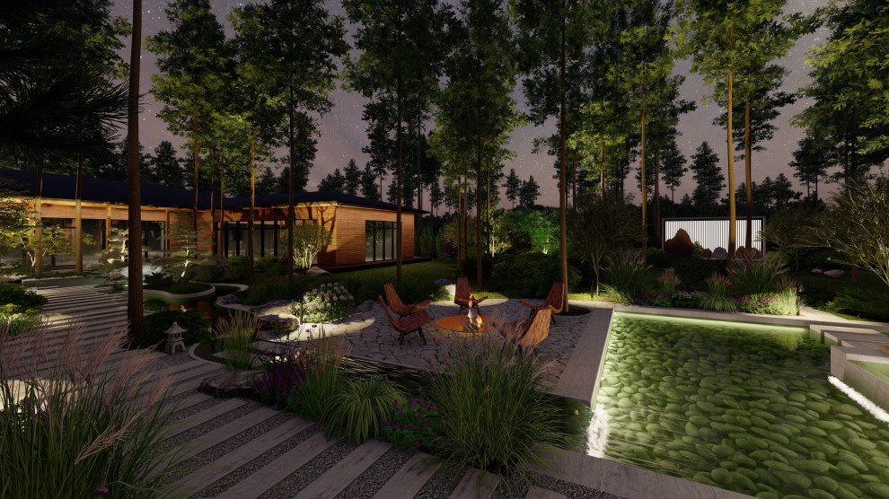 СОВРЕМЕННАЯ ИНТЕРПРЕТАЦИЯ ТРАДИЦИОННОГО ВОСТОЧНОГО САДА.