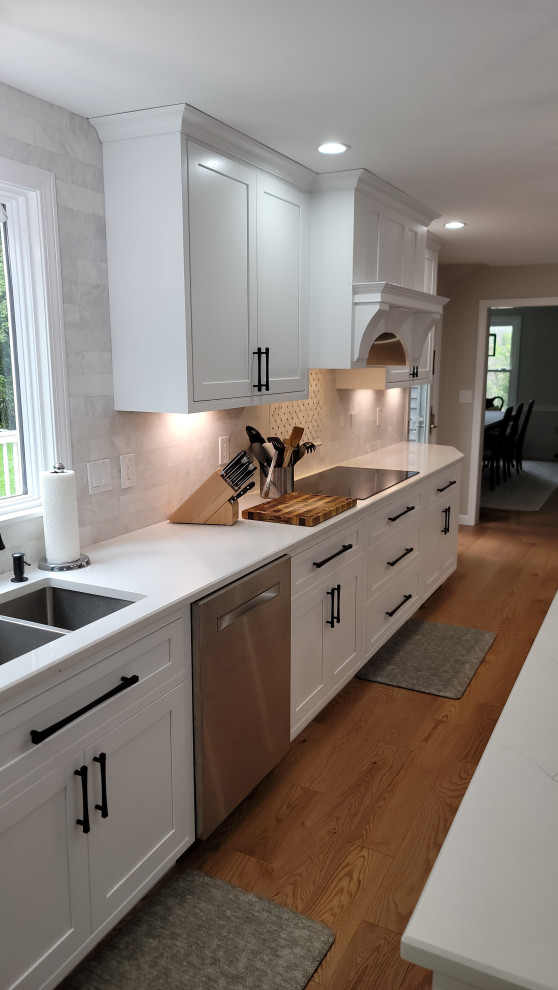 Brown Kitchen Remodel
