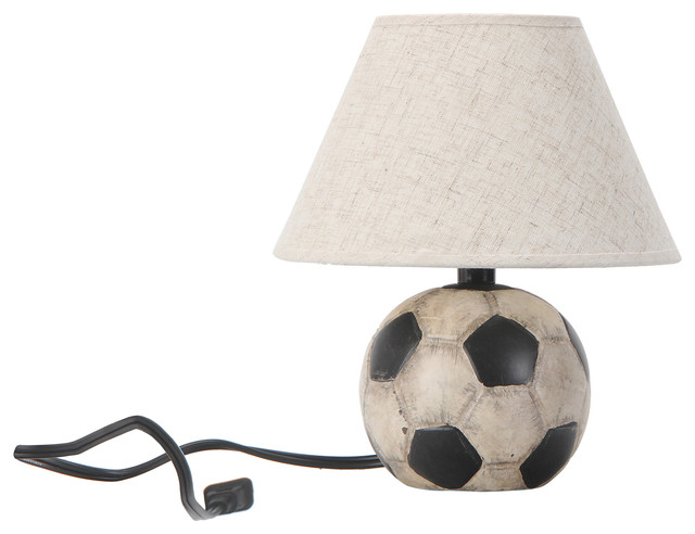 Primitive Soccer Ball Lamp With Shade Eclectic Kids Lamps By Primitive Soccer Ball Lamp With Shade