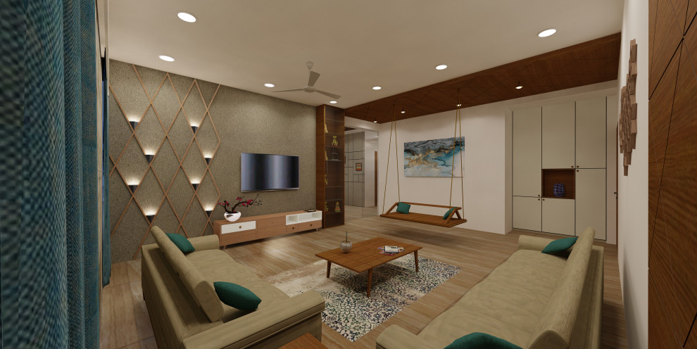 Design ideas for a living room.
