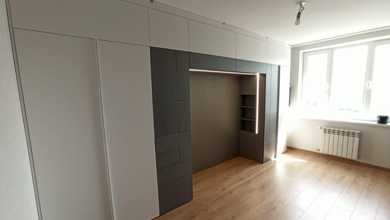 Мебель для гостиной по индивидуальному проекту