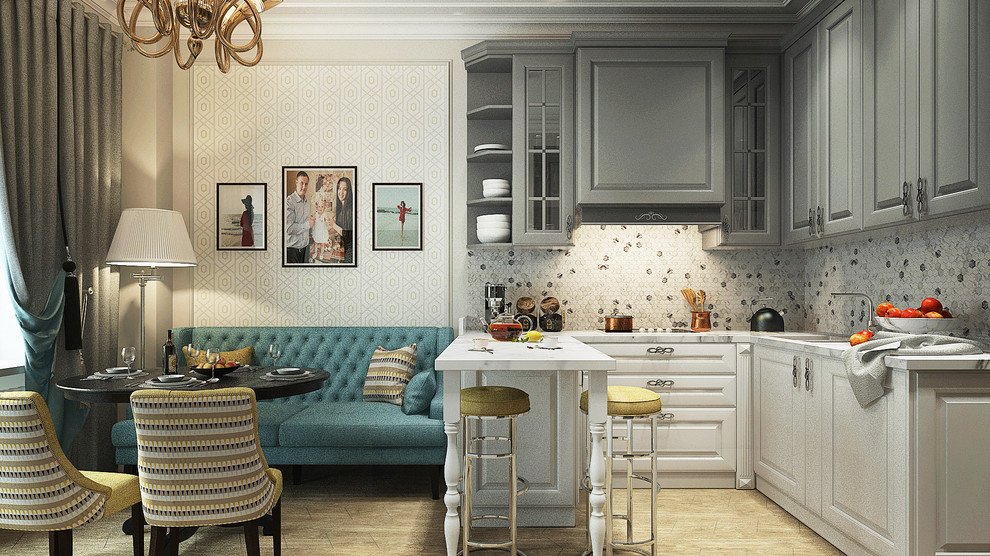 Квартира в Неоклассике для семьи с детьми