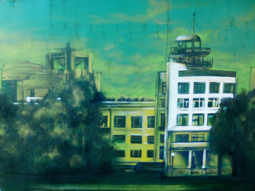 Exterior painting. Художественное оформление фасадов