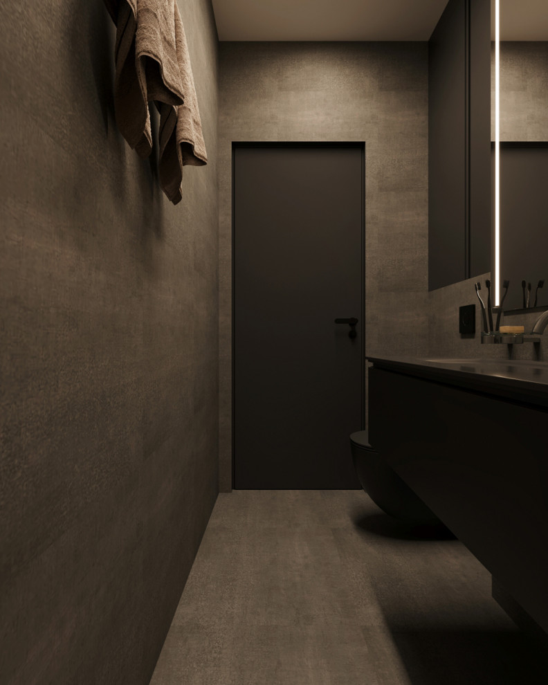 Интерьер в современном стиле в ЖК БИГ ТАЙМ