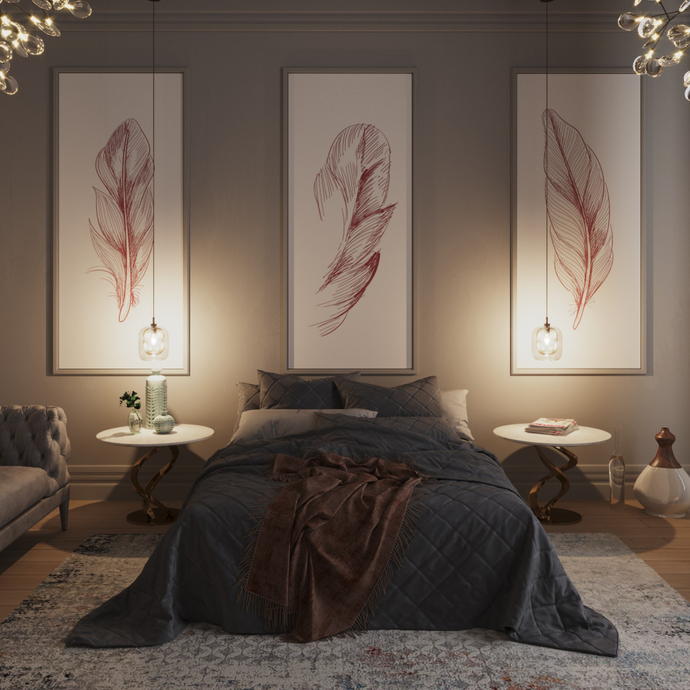 Спальня неоклассика