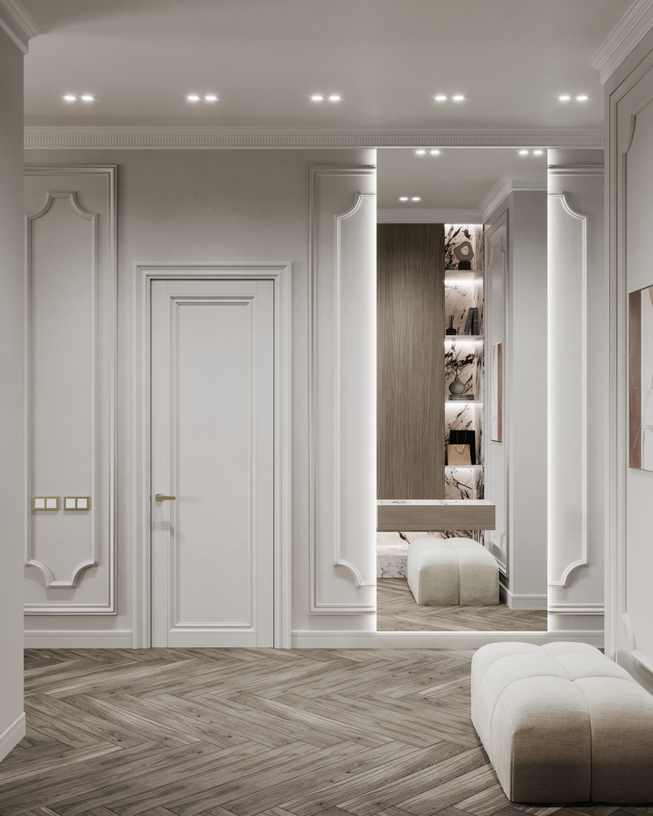 Дизайн интерьера квартиры в жилом комплексе "Сердце Столицы"