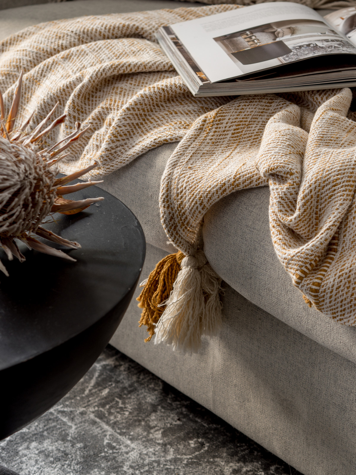 Теплый интерьер