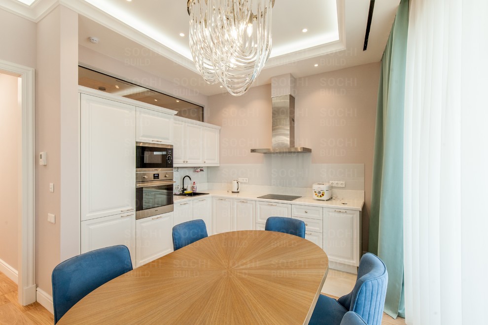 Квартира в ЖК «Актер Гэлакси», 78м², стиль: современная классика. Сочи