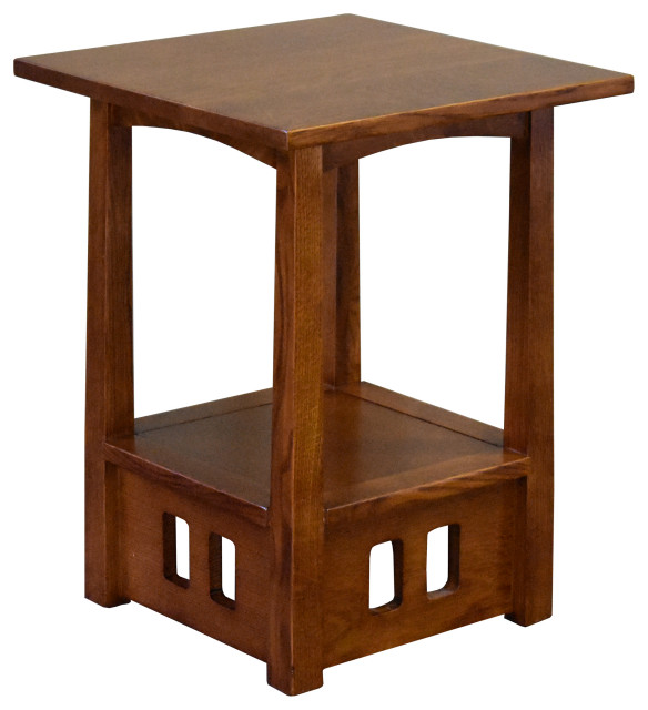 Arts and Crafts/Mission Style Taboret End Table, Model A29