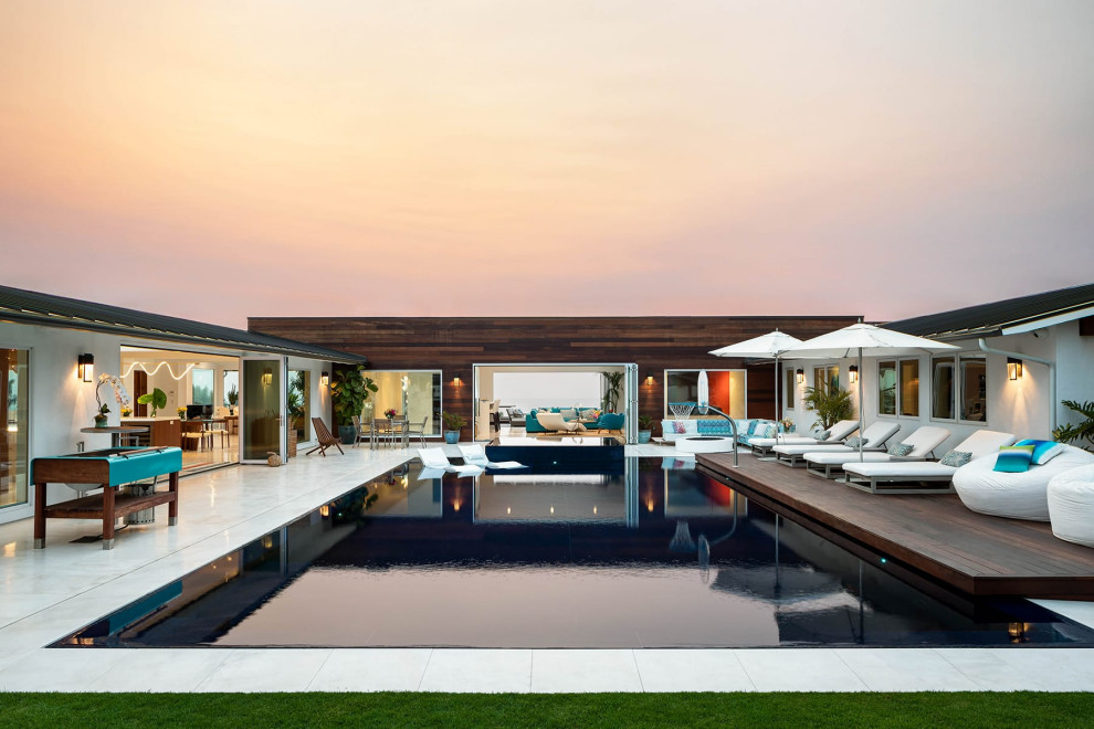 Luxury pool and Deck