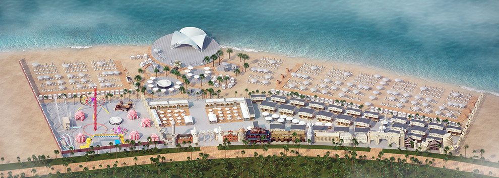 Проект пляжа
