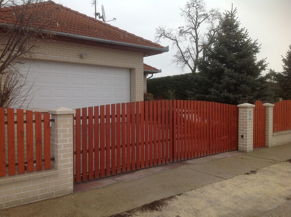 Фасад с гибким камнем