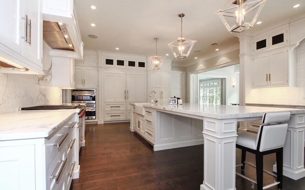 White Dutch Farm House Colonial In Franklin Lakes NJ