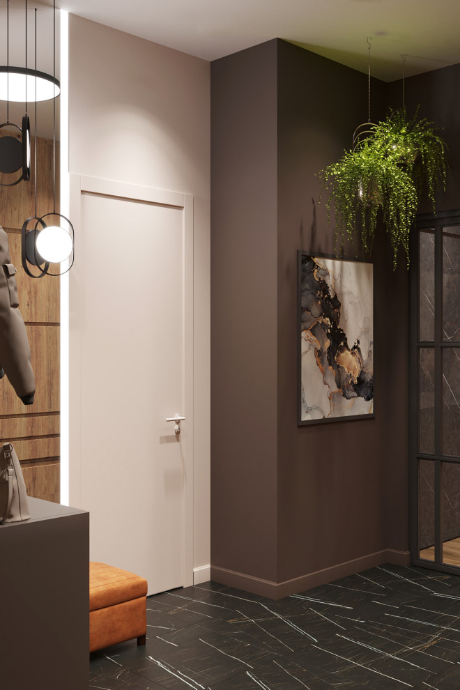 Трехэтажный дом для семьи