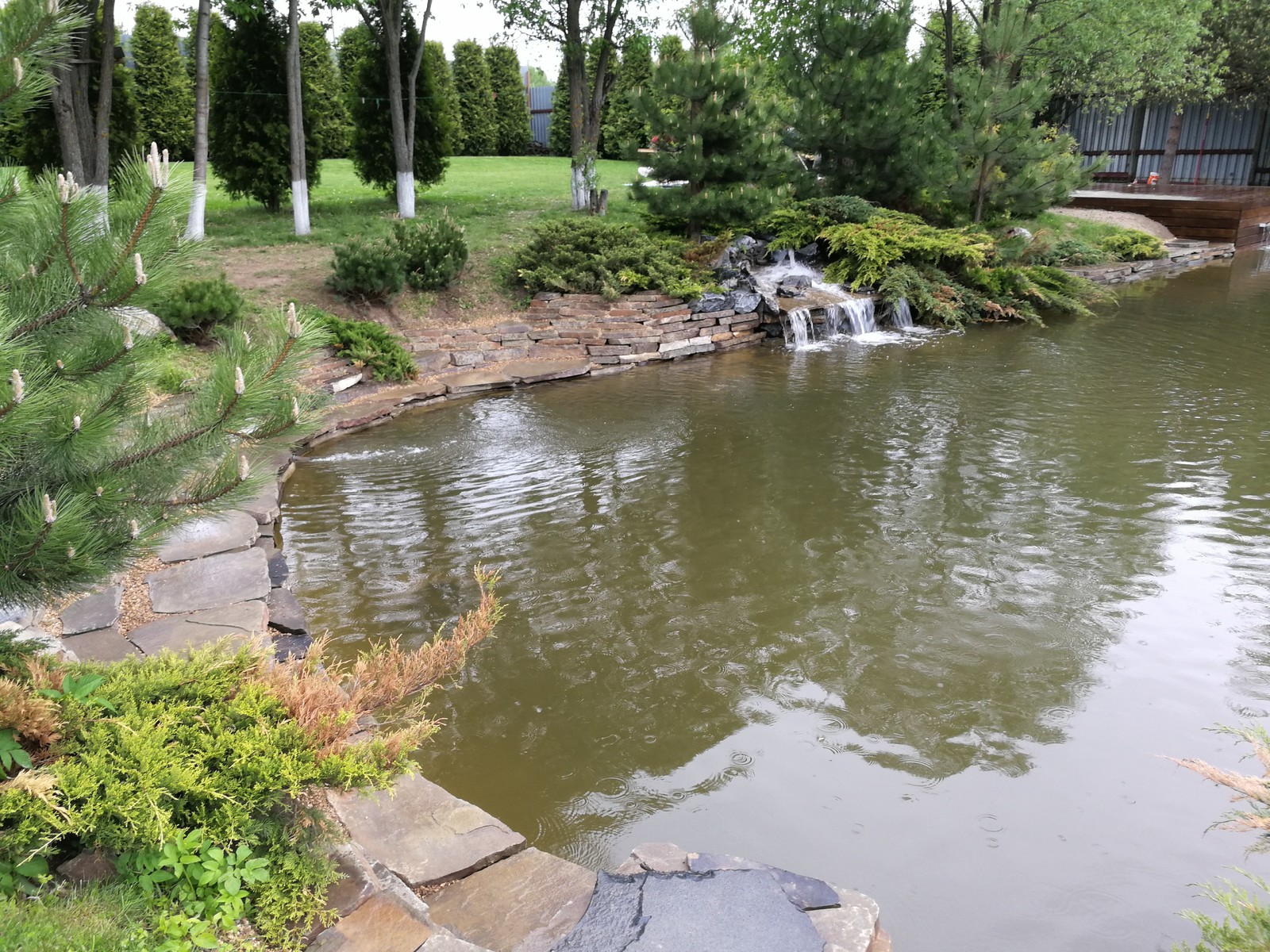 Переделка водоема 200 m3