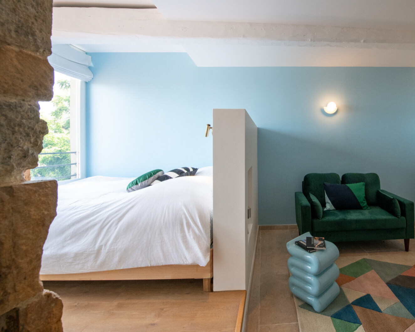 GEORGETTE  |  reprise de chantier, agencement et aménagement d'un studio de 32m2