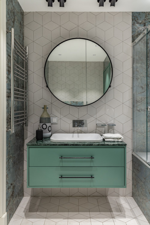 Green Enchantment: Transforming Small Spaces with Contemporary Bathroom Ideas