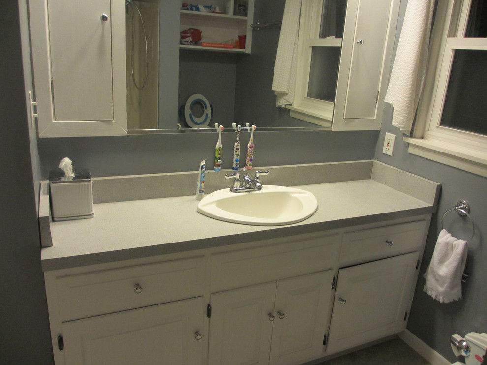 bathroom mirror not over sink