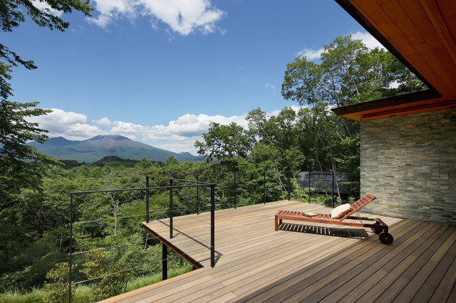 小倉の里山荘 modern-deck