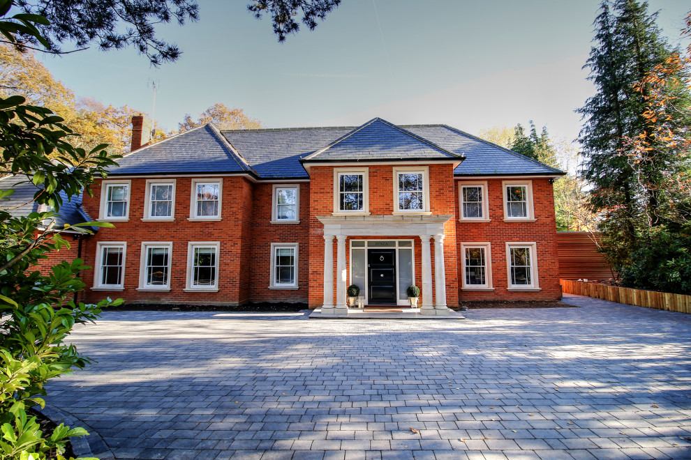 Remodelled front elevation