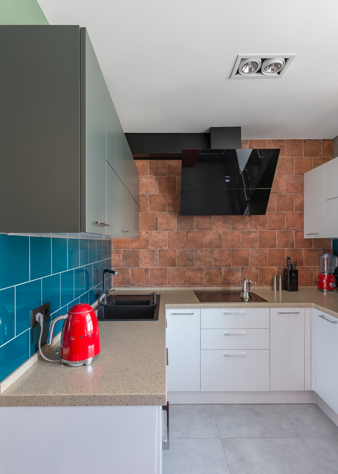 Интерьер в стиле "Яркий лофт"