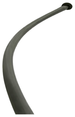 Vintage Adjule Hotel Curved Shower Rod Oil Rubbed Bronze Vintage Adjule Hotel Curved Shower Rod Oil Rubbed Bronze